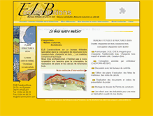 Tablet Screenshot of elb-constructions.com